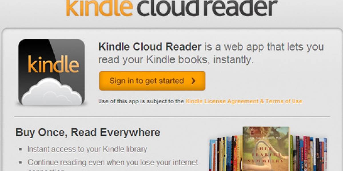 Amazon permitirá leer e-books de Kindle en el navegador