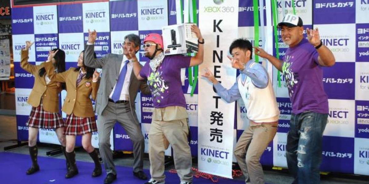 Kinect y sus cifras a un año del lanzamiento en el mercado japones