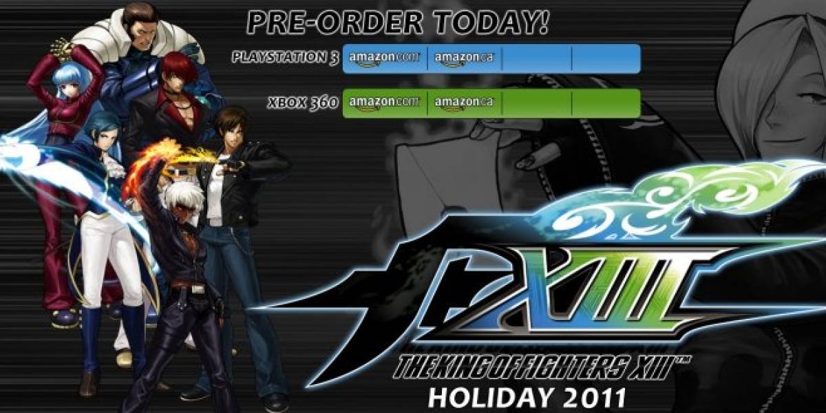King of Fighters XIII aparecerá a la venta en noviembre