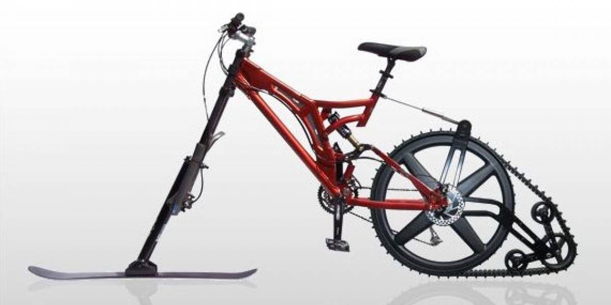 Ktrak: Bicicleta para nieve y arena