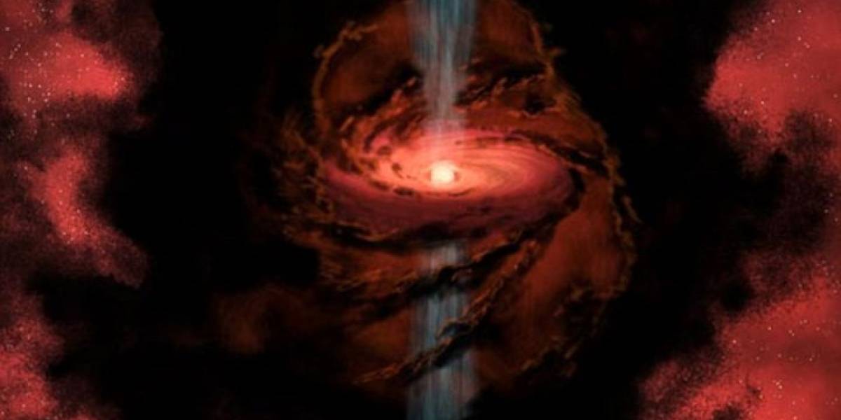 Descubren estrella que lanza hidrógeno y oxígeno (agua) al espacio