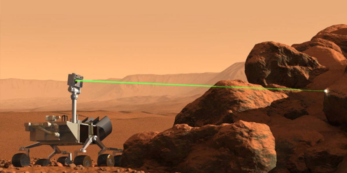 Mars Curiosity usará por primera vez su láser este fin de semana
