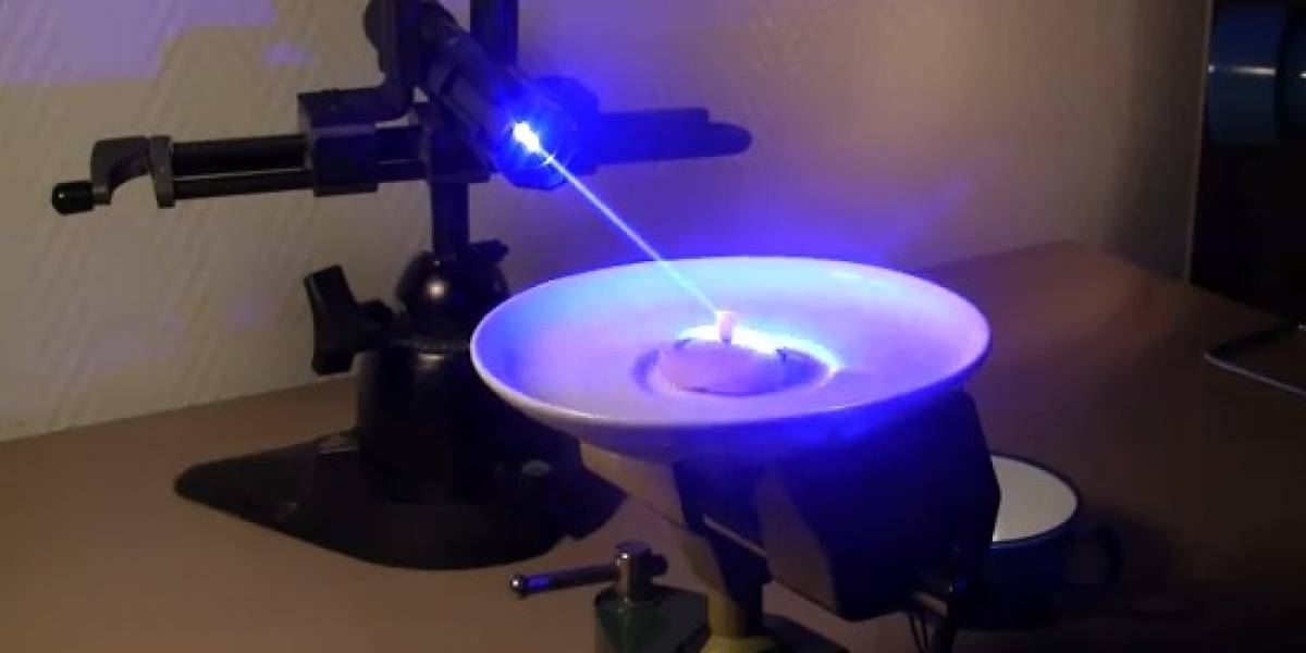 Cómo hacer palomitas de maíz con un rayo láser