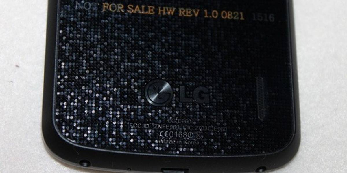 Se filtran imágenes del que será el LG Nexus