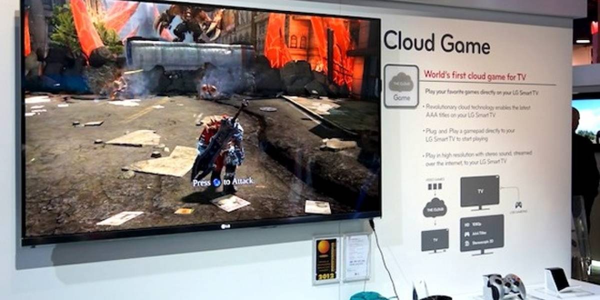 CES 2012: LG presenta televisiones preparadas para cloud gaming