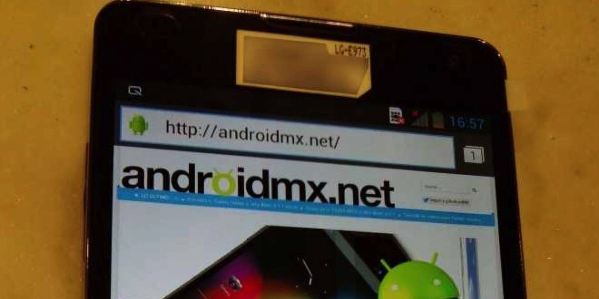 Prototipo del LG Optimus G ve la luz