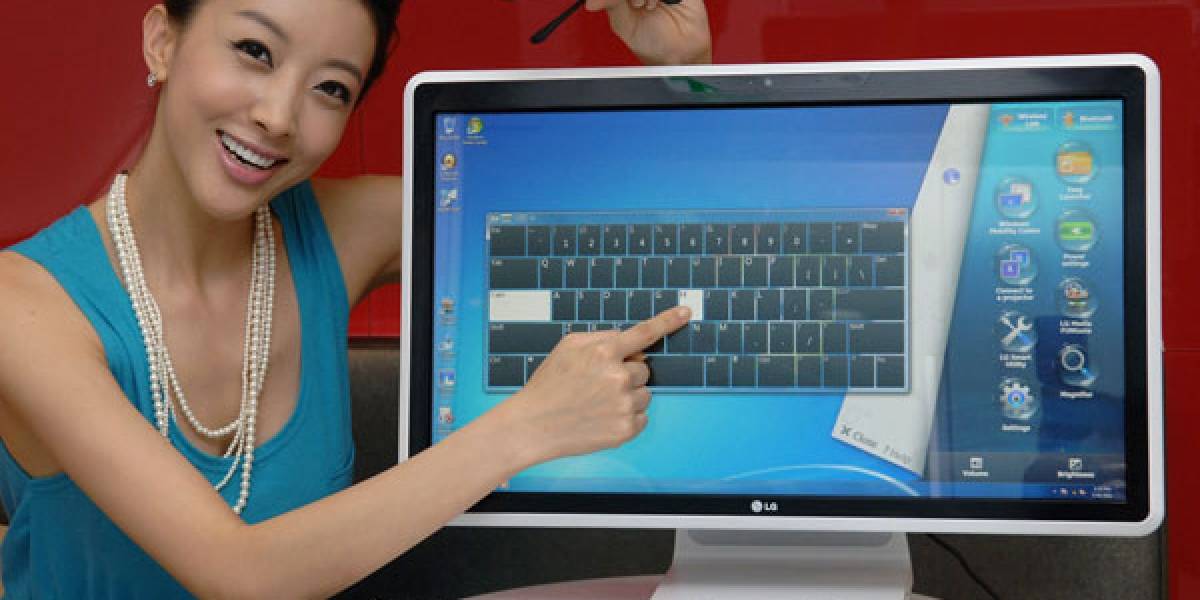 CTX2011: LG presenta su V300, una PC todo-en-uno 3D con pantalla multitáctil
