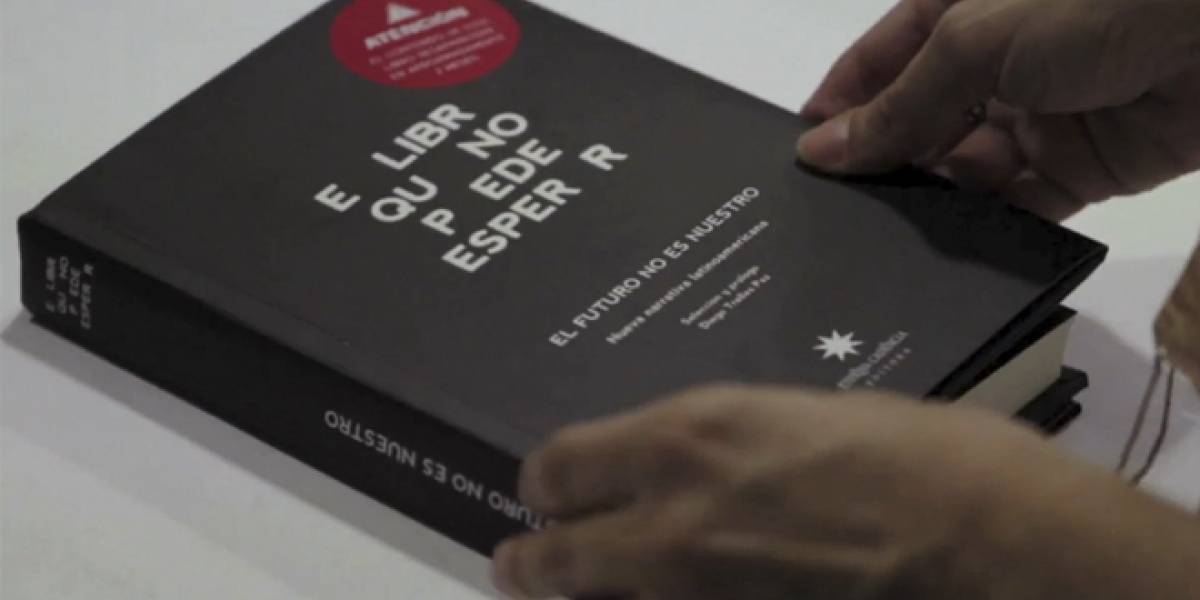 Para obligarnos a leer, crean libros cuya tinta se disuelve con el tiempo