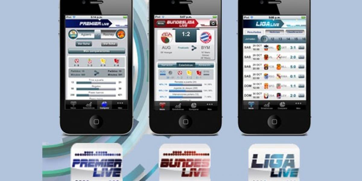 Lo mejor del fútbol europeo en tu iOS o Android