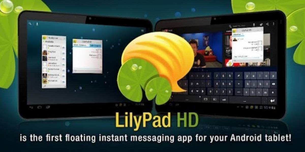 LilyPad HD: un messenger flotante para tabletas Android
