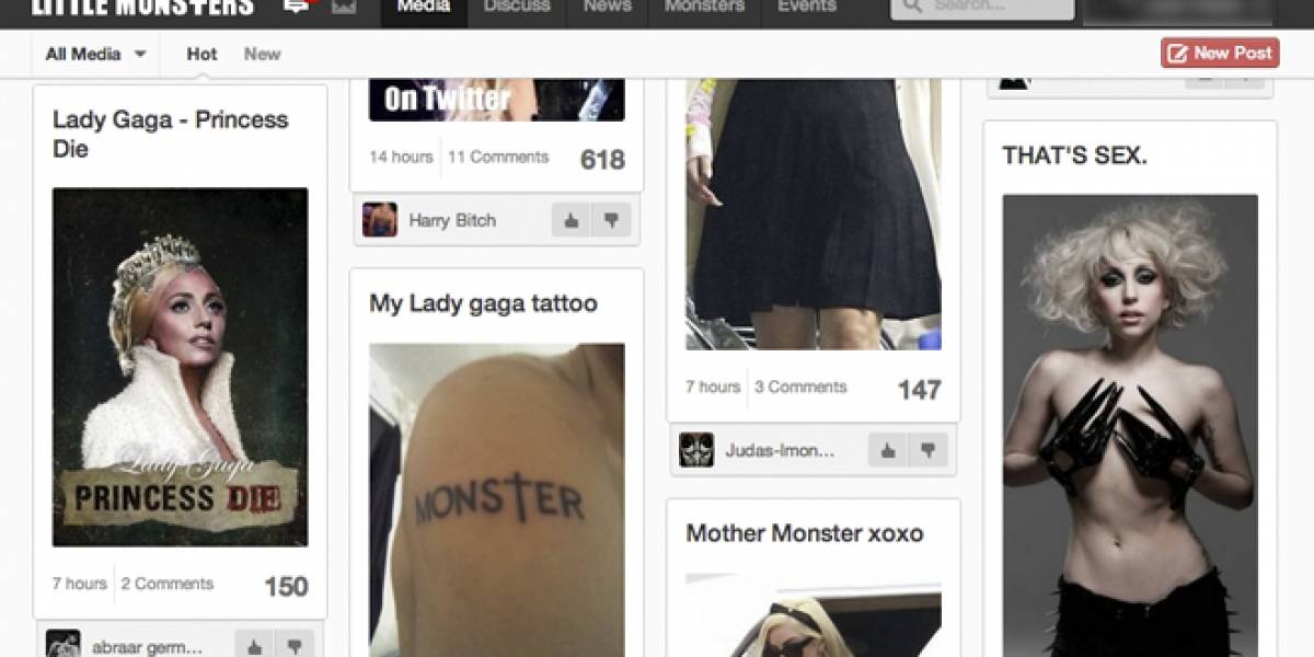 Lady Gaga abre su propia red social