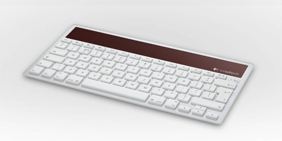 Teclado solar inalámbrico de Logitech funciona para iPhone, iPad y Mac