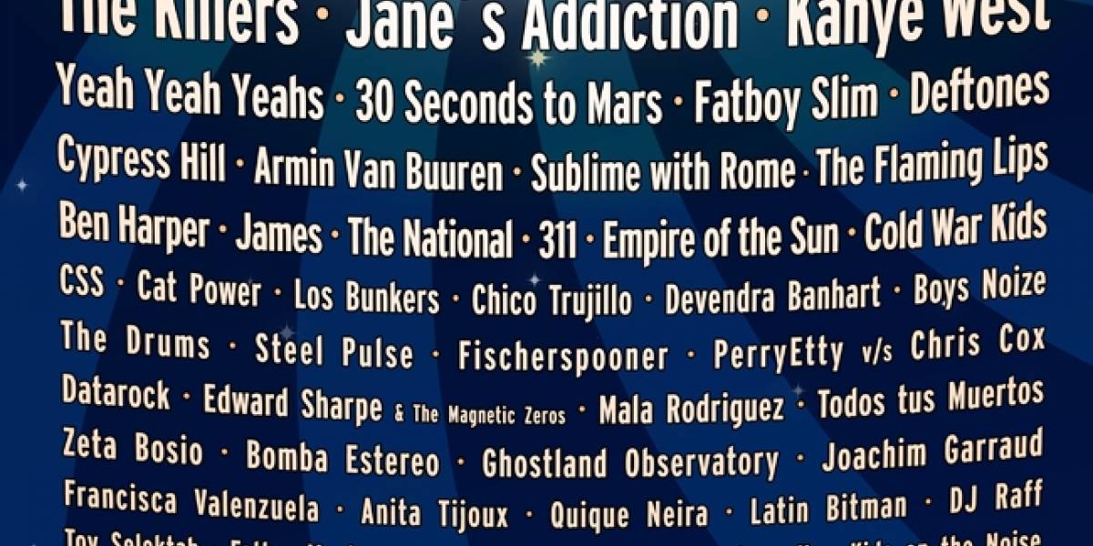 Chile: HP te regala una entrada a Lollapalooza si te compras un notebook