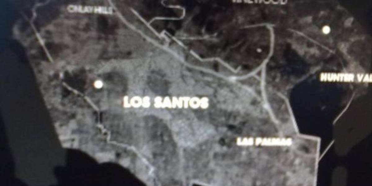 Futurología: este es el mapa de Los Santos en Grand Theft Auto V