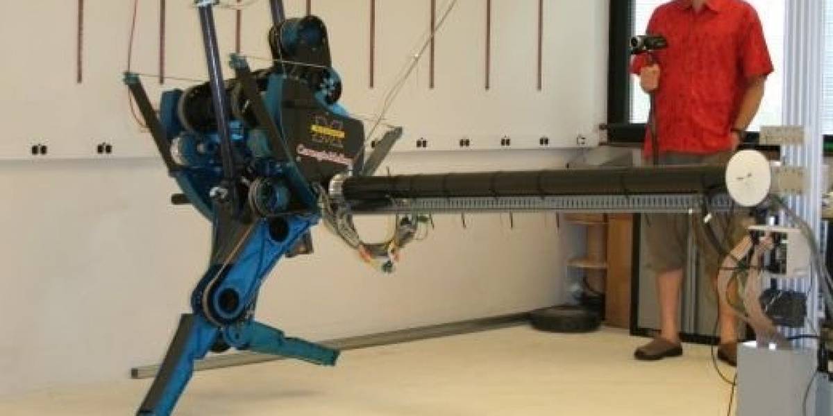 Mabel, un robot de dos piernas que corre como humano