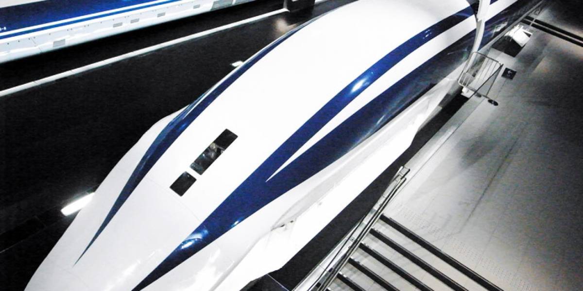 Japoneses "volarán" en tren maglev a 500 km/h