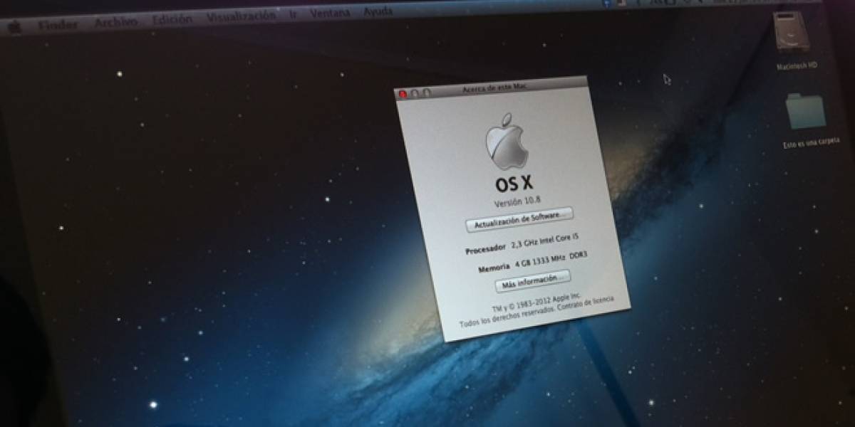 OS X Mountain Lion A Primera Vista