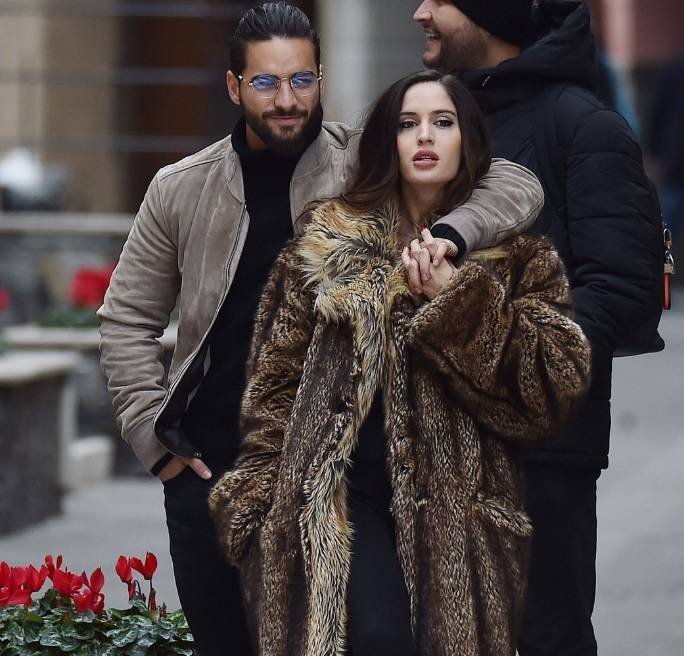 Maluma y Natalia Barulích