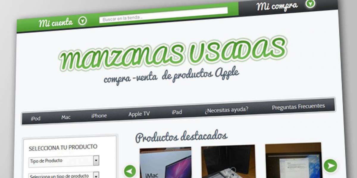 Manzanas usadas, una web de productos Apple de segunda mano en España