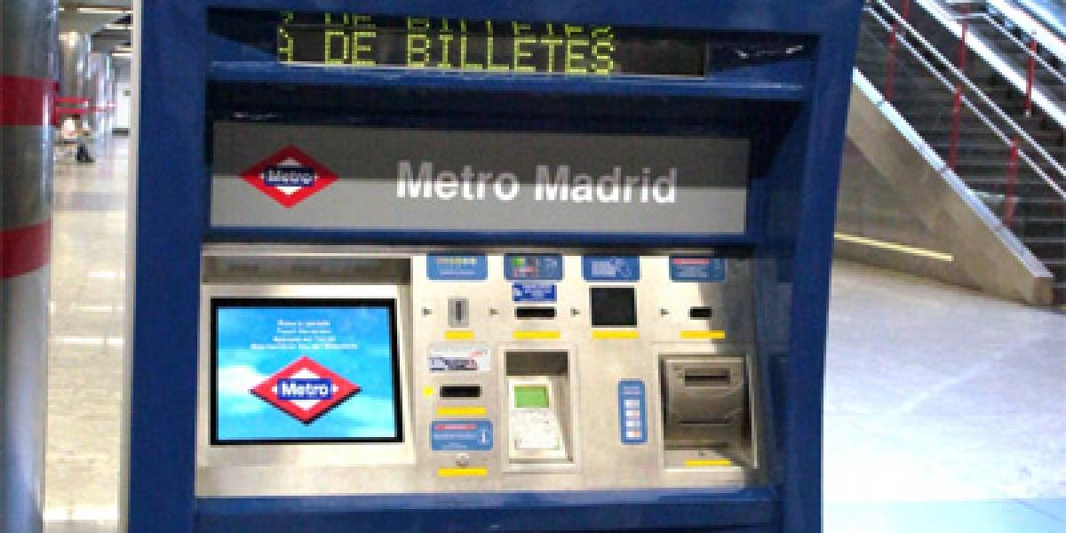 Metro de Madrid renueva sus máquinas billeteras y las hace más accesibles