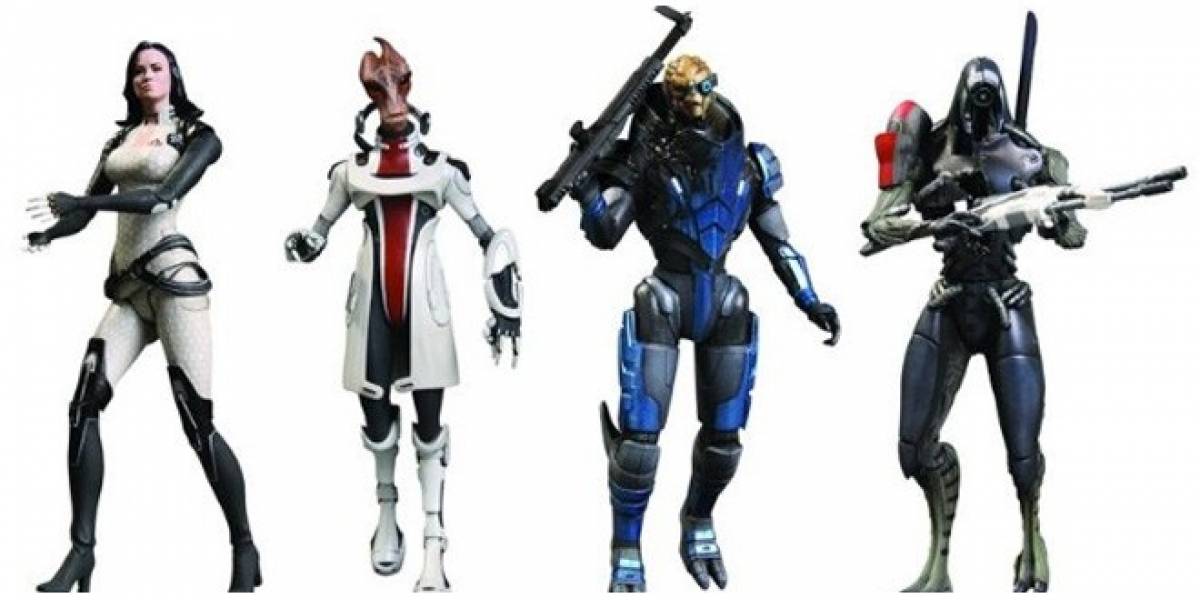 Figuras de acción de Mass Effect 3 tendrán contenido descargable