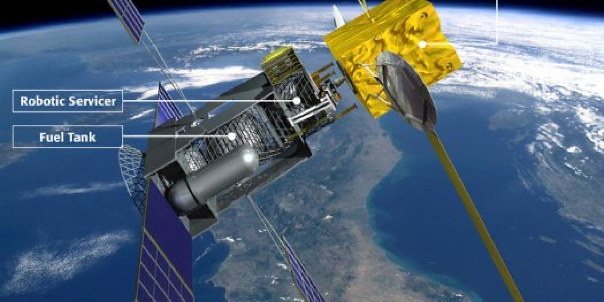 La primera bencinera espacial comenzará a abastecer satélites el 2015