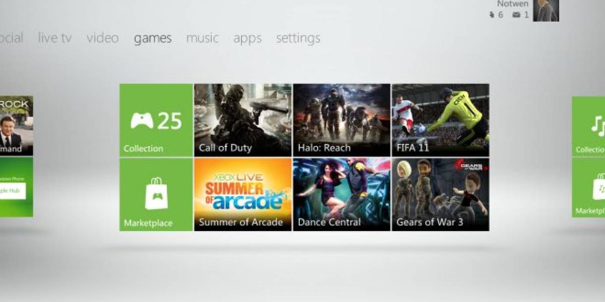 La nueva interfaz de Xbox 360 ya tiene fecha de lanzamiento