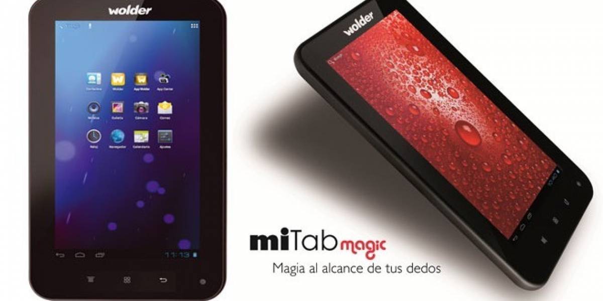 miTab Magic: Una nueva tablet Android de 99 euros que nos presenta la española Wolder