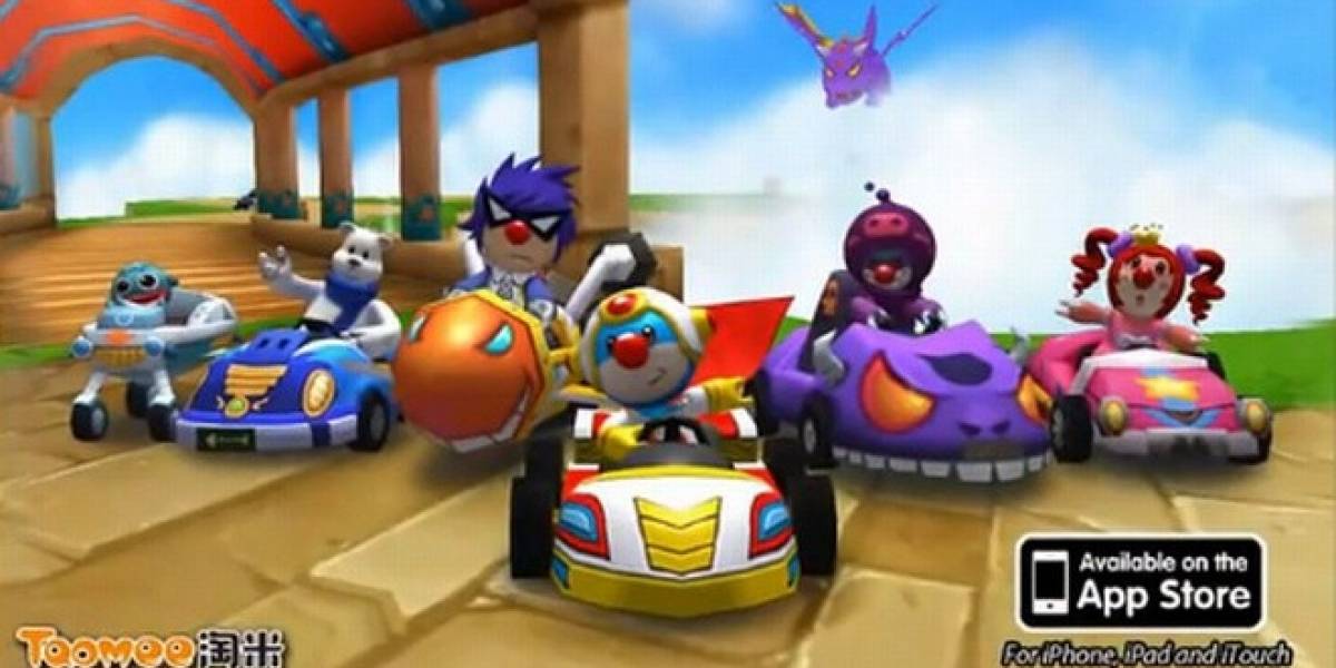 Mole Kart es Mario Kart con letras chinas