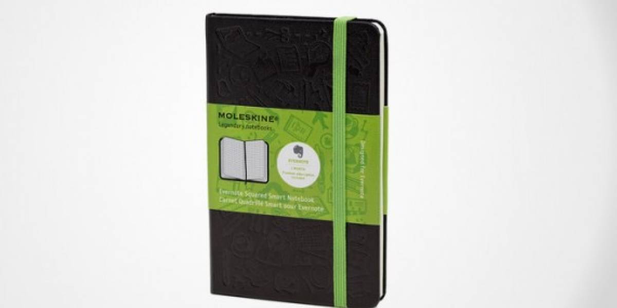 Evernote se asocia con Moleskine y lanza versión de papel