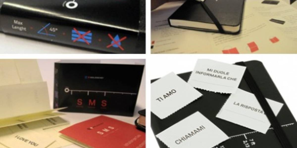 Moleskine lanza libreta-resortera para SMS análogos