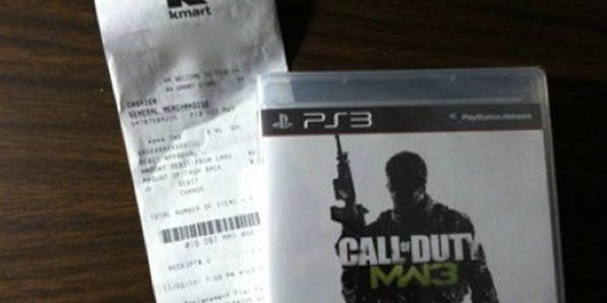 Tienda vende Modern Warfare 3 antes de su lanzamiento