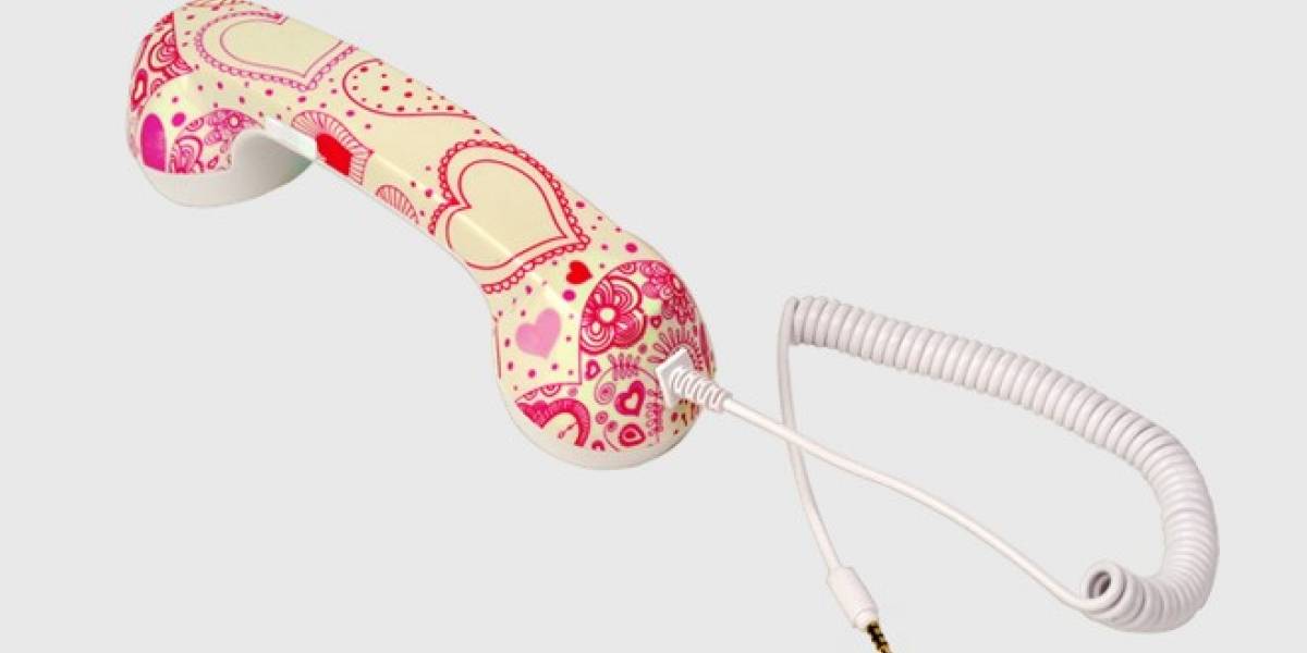 En plan retro: Nuevo auricular de diseño para teléfonos móviles, tabletas y portátiles