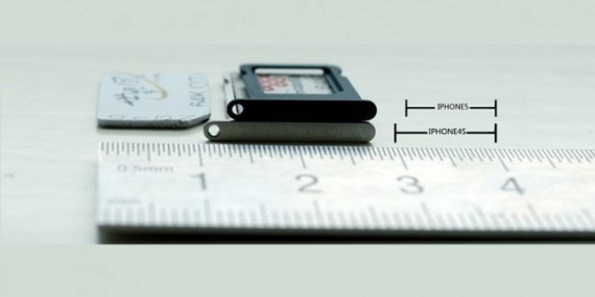 Supuesta bandeja del nuevo iPhone sugiere uso de Nano-SIM