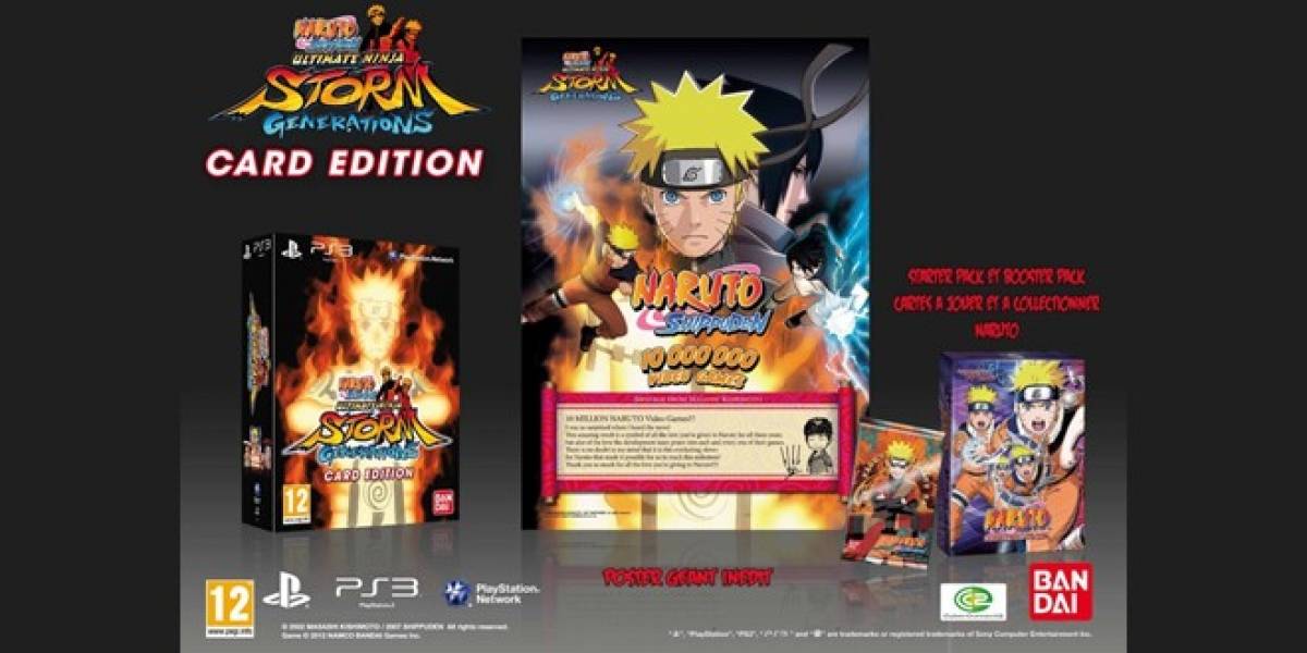 España: Namco muestra cómo funcionan las cartas interactivas de Naruto: Ultimate Ninja Storm Generations
