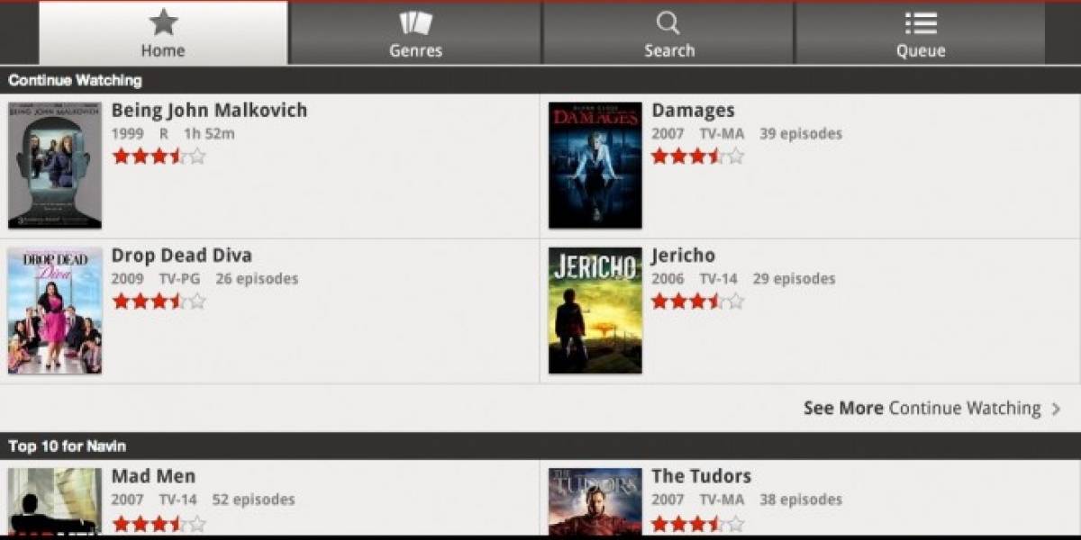 LatAm: Netflix anuncia una app para smartphones y tablets con Android