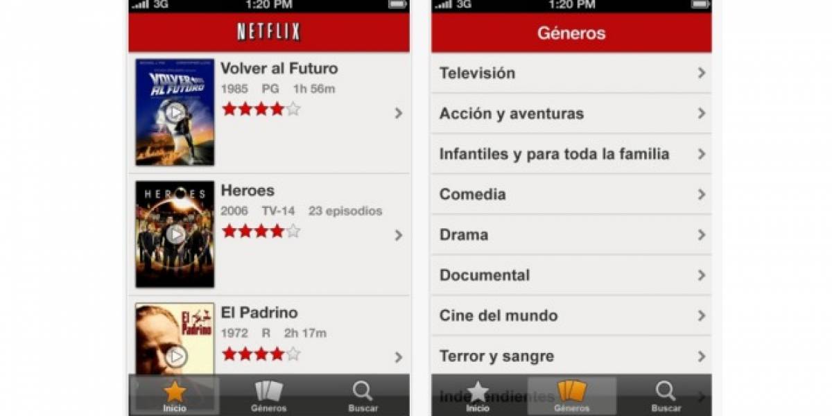 Netflix para iOS se actualiza a versión 2.0