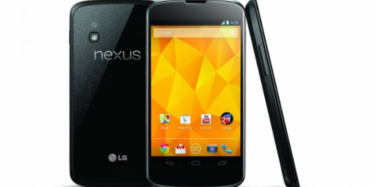 LG Nexus 4 ya es oficial: Quad-Core, 2 GB de RAM, desde el 13 de noviembre