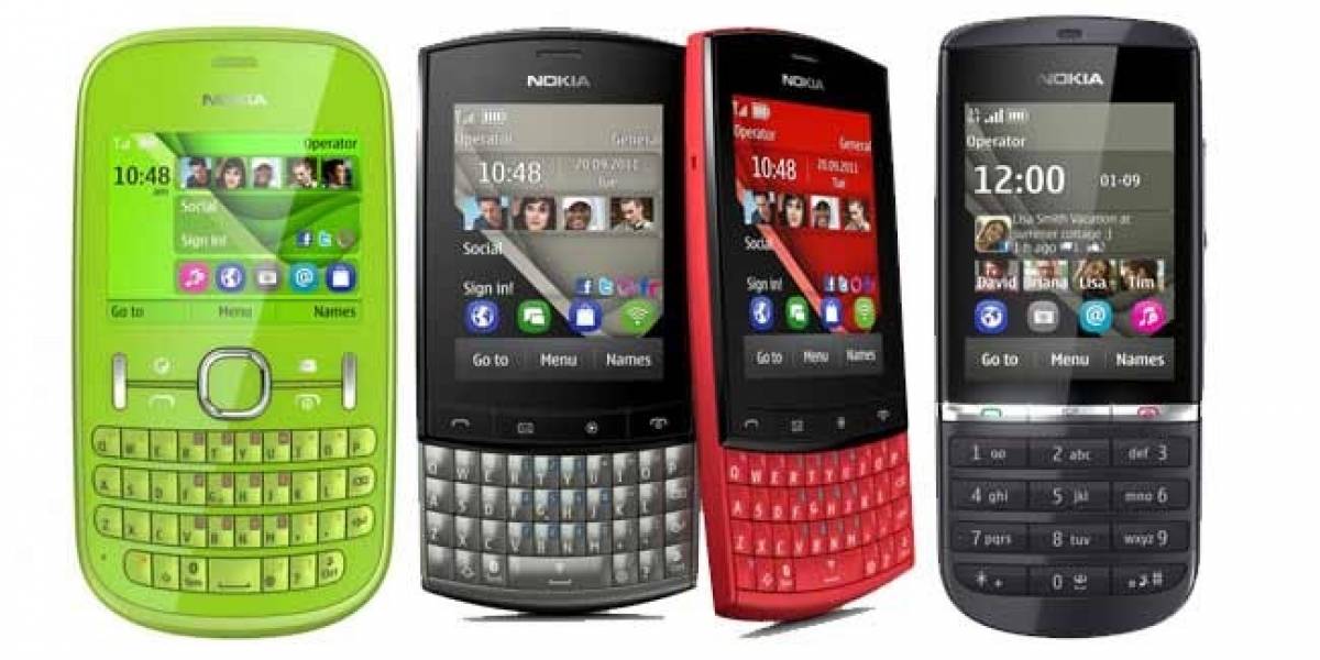 Nokia presenta a la familia Asha: 200, 201, 300 y 303