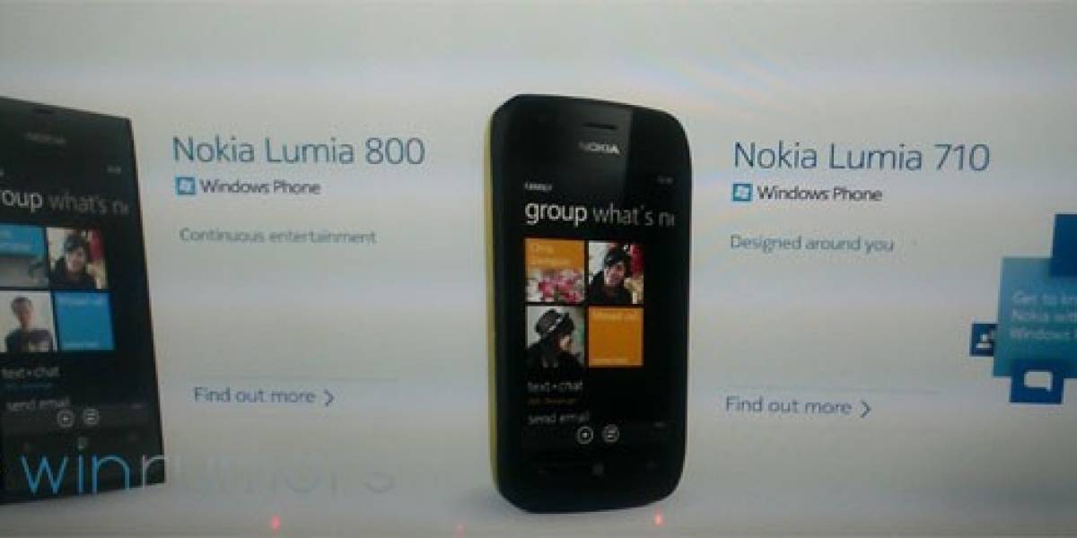 Nokia presentará dos teléfonos con WP7 en la Nokia World: El Lumia 800 y el Lumia 710