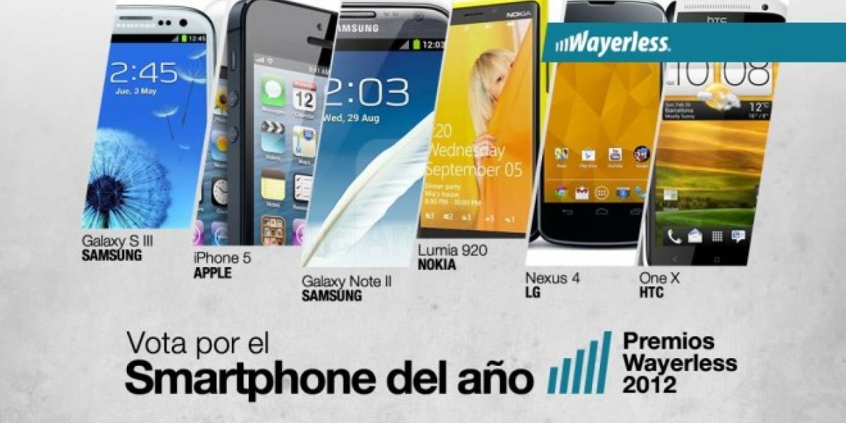 Vota por el Smartphone del Año 2012