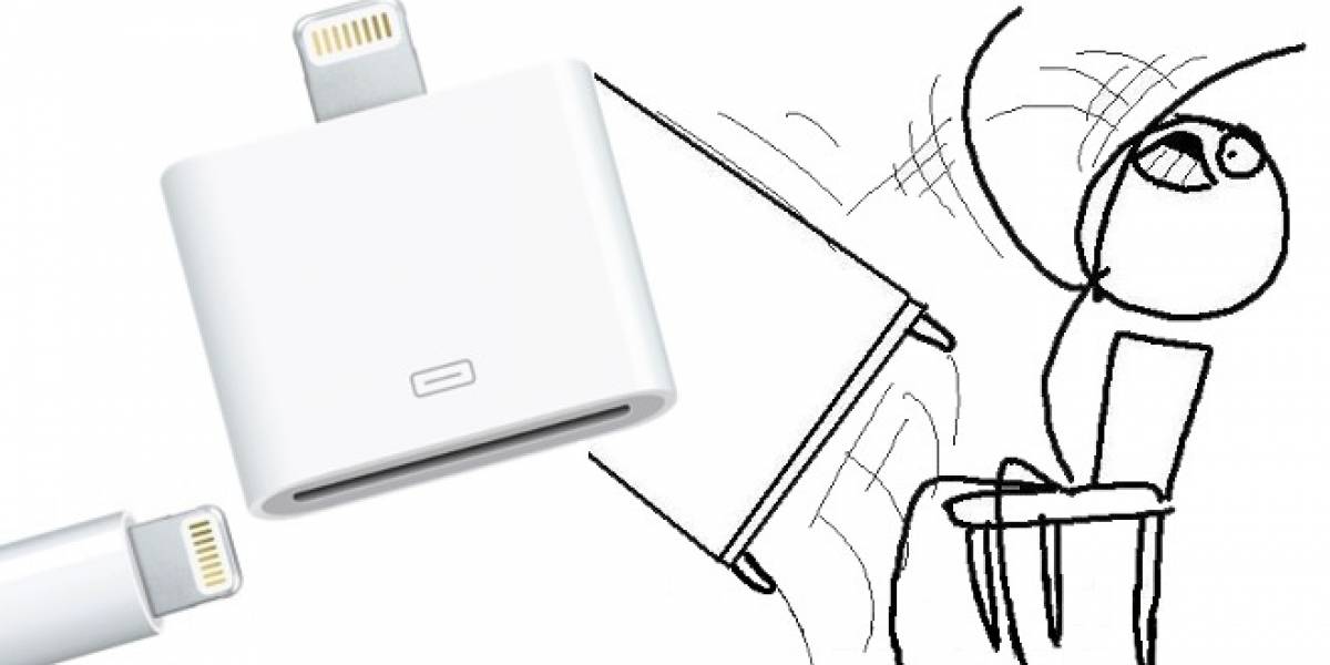 Llueven las críticas por el nuevo conector de Apple para el iPhone 5
