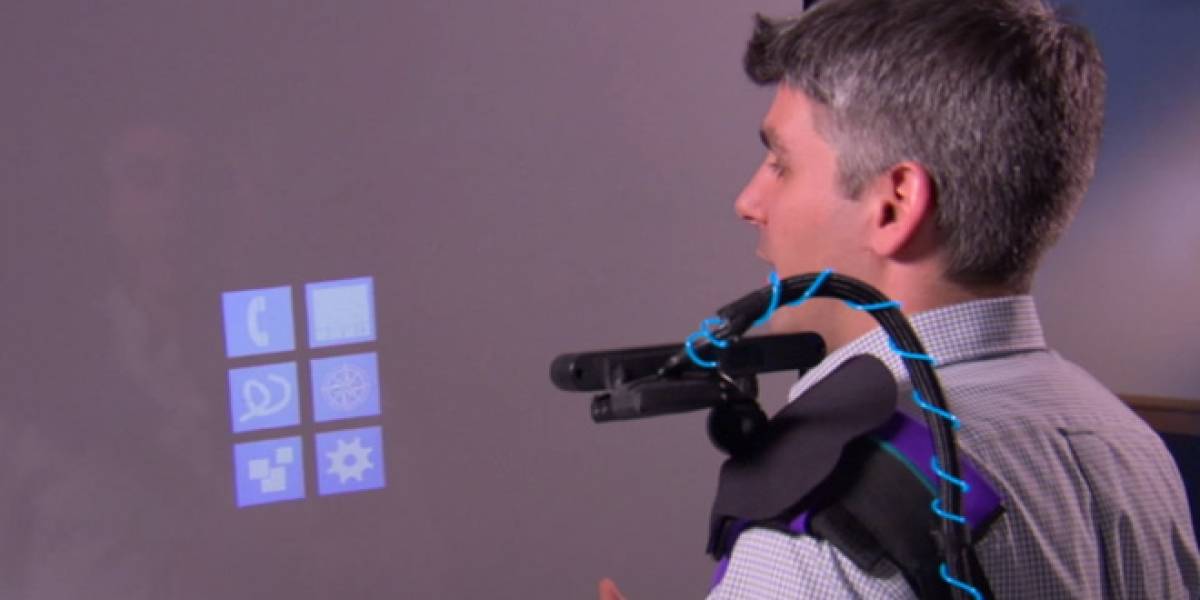 Microsoft muestra una tecnología para que una superficie se convierta en una pantalla táctil