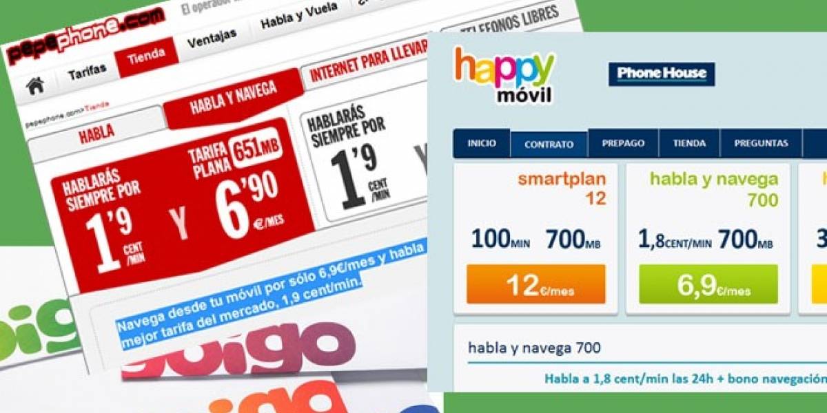 España: Happy Móvil y Pepephone arrecian la guerra del móvil con su reducción de tarifas