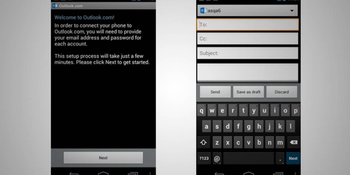 Microsoft lanza aplicación de Outlook para Android