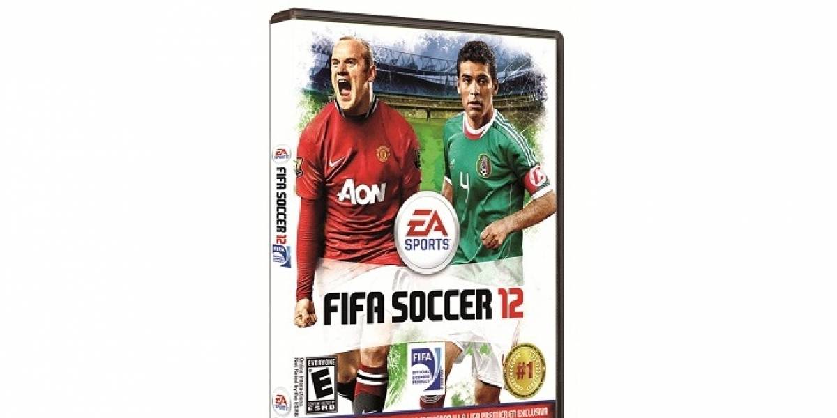 Esta es la portada final de FIFA 12 en México