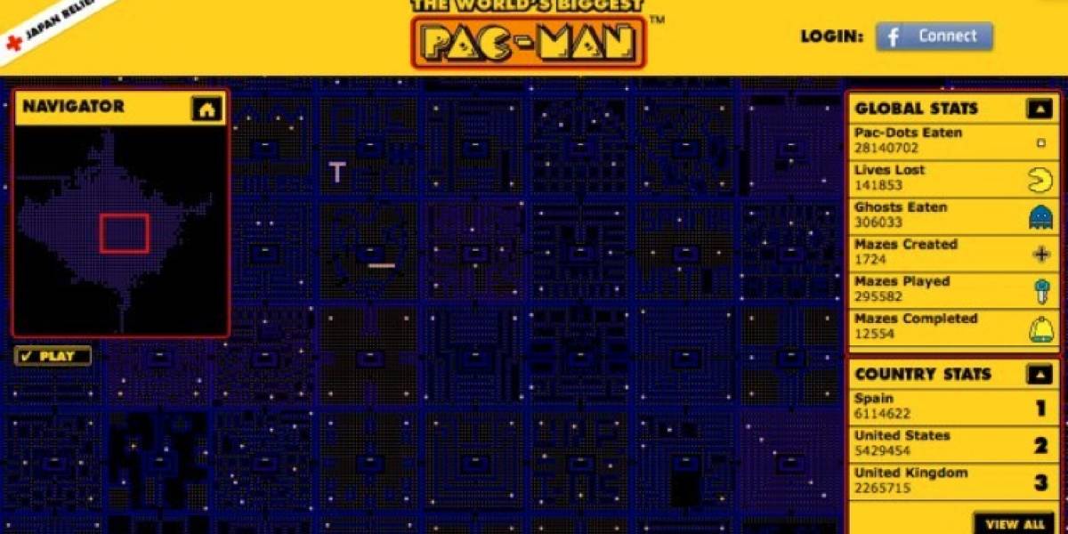 Juega el Pac-Man más grande del mundo