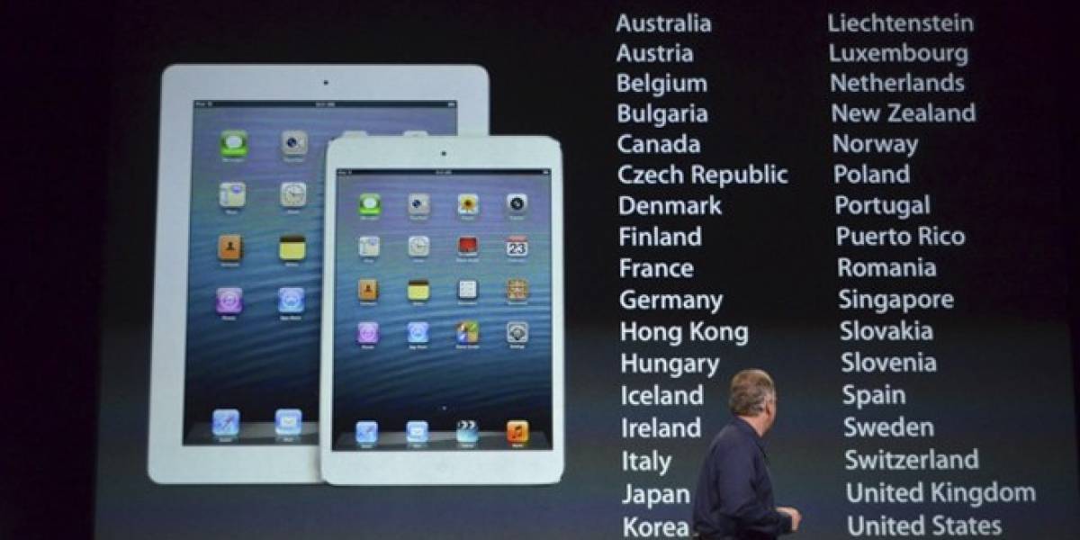 Disponibilidad y precios del iPad mini