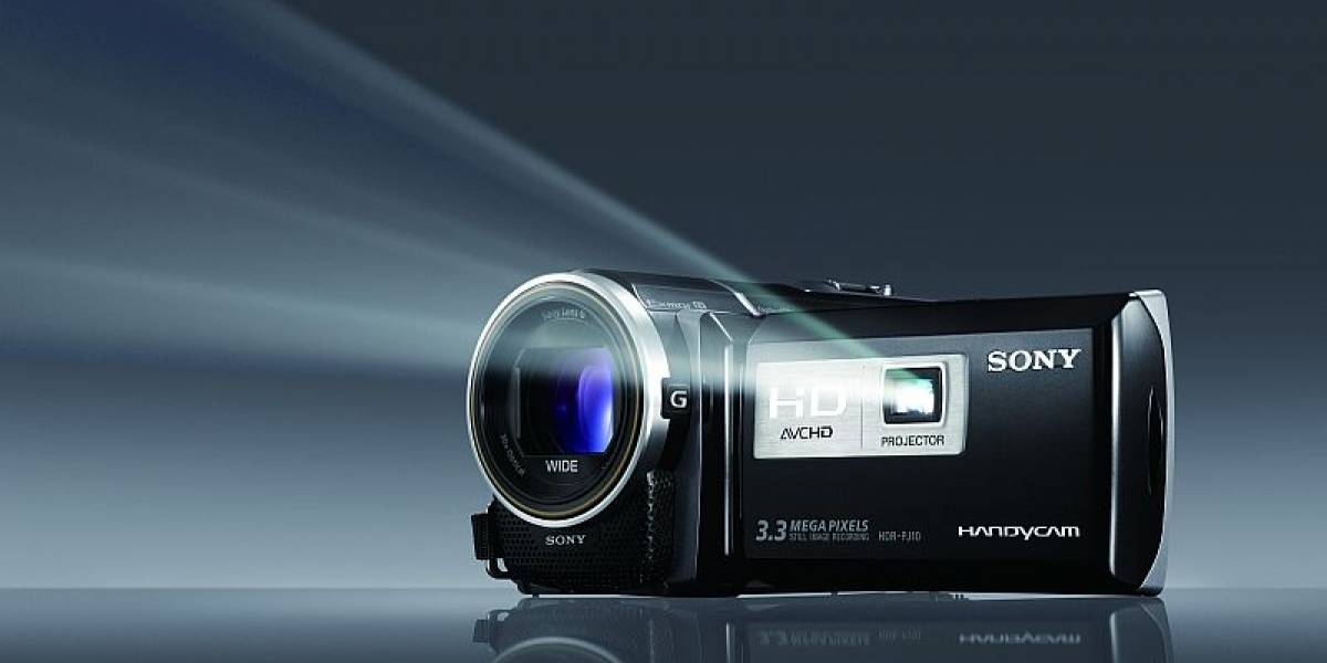 México: Sony presentó sus cámaras de video con proyector integrado