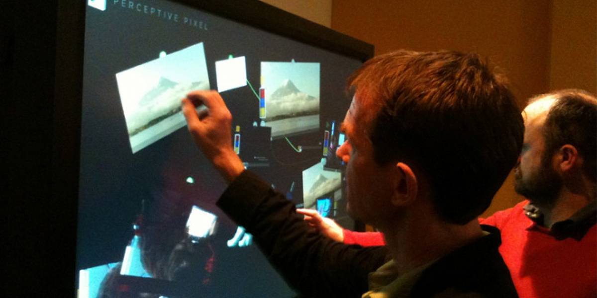 Microsoft adquiere Perceptive Pixel, para vender grandes pantallas con Windows 8